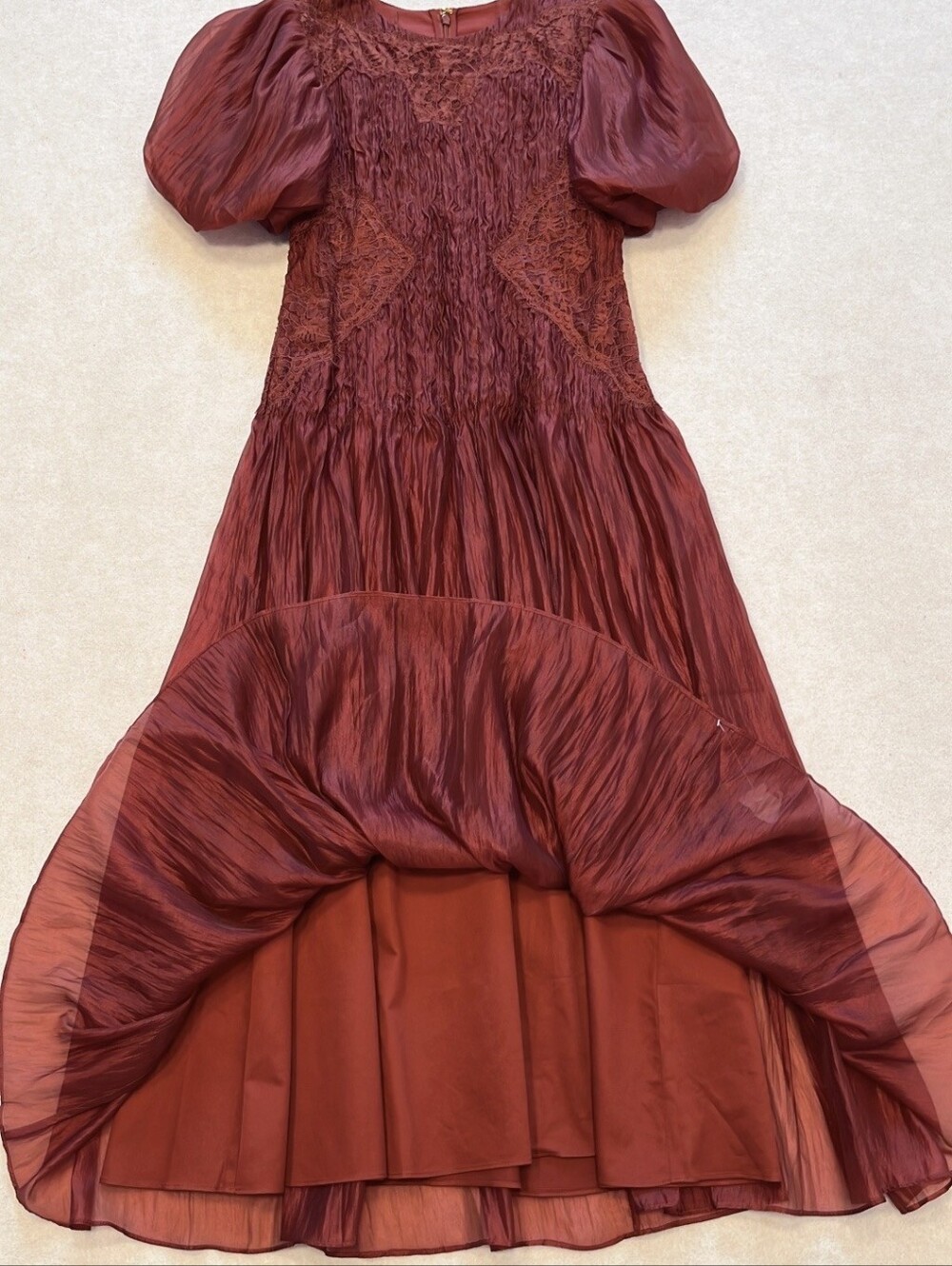 AJE Ophelia Lace Midi Dress - Picture 8 of 14